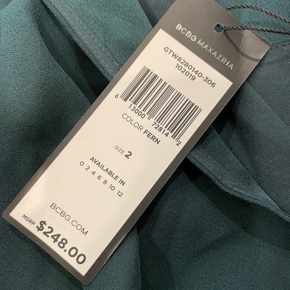 Bcbgmaxazria Dresses | Bcbg Maxazria One-Shoulder - Picture 5 of 6